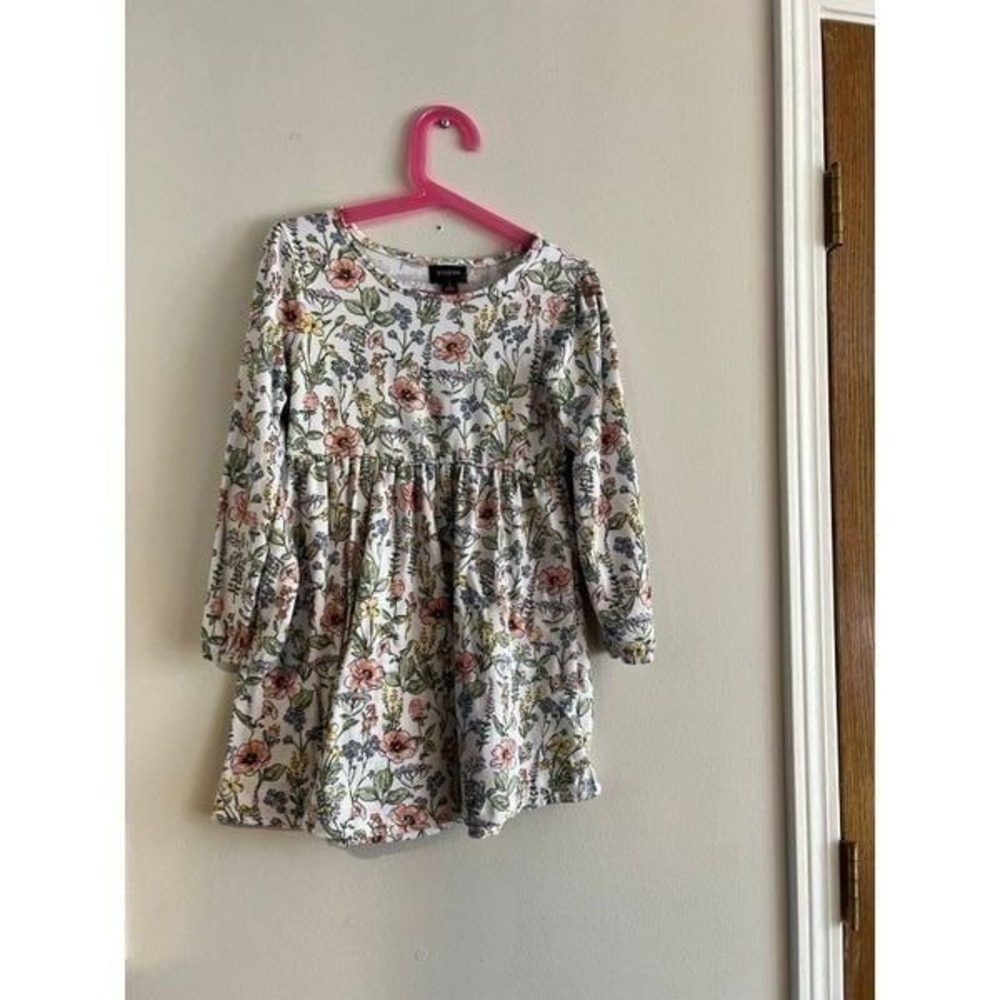Picapino Super Soft Floral Tshirt Dress size 6 new